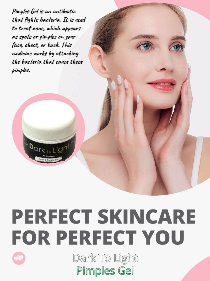 Dark To Light Smart Face Pimples Gel