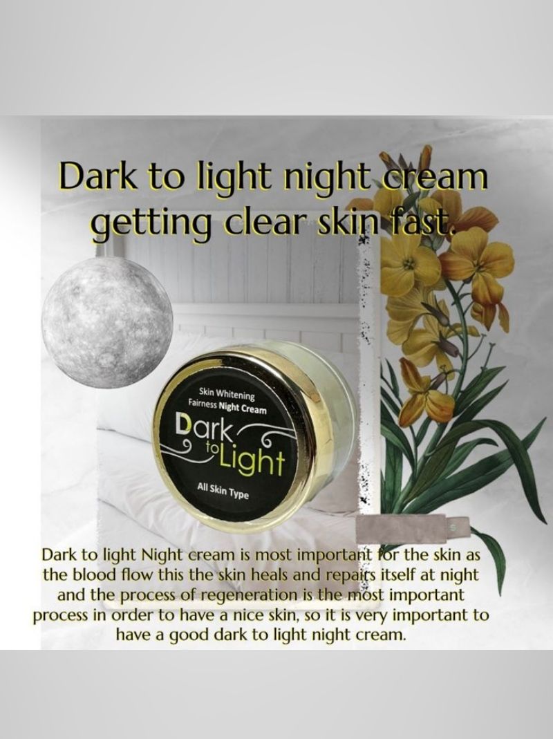 Dark to Light Smart Face Night Cream - Image 3